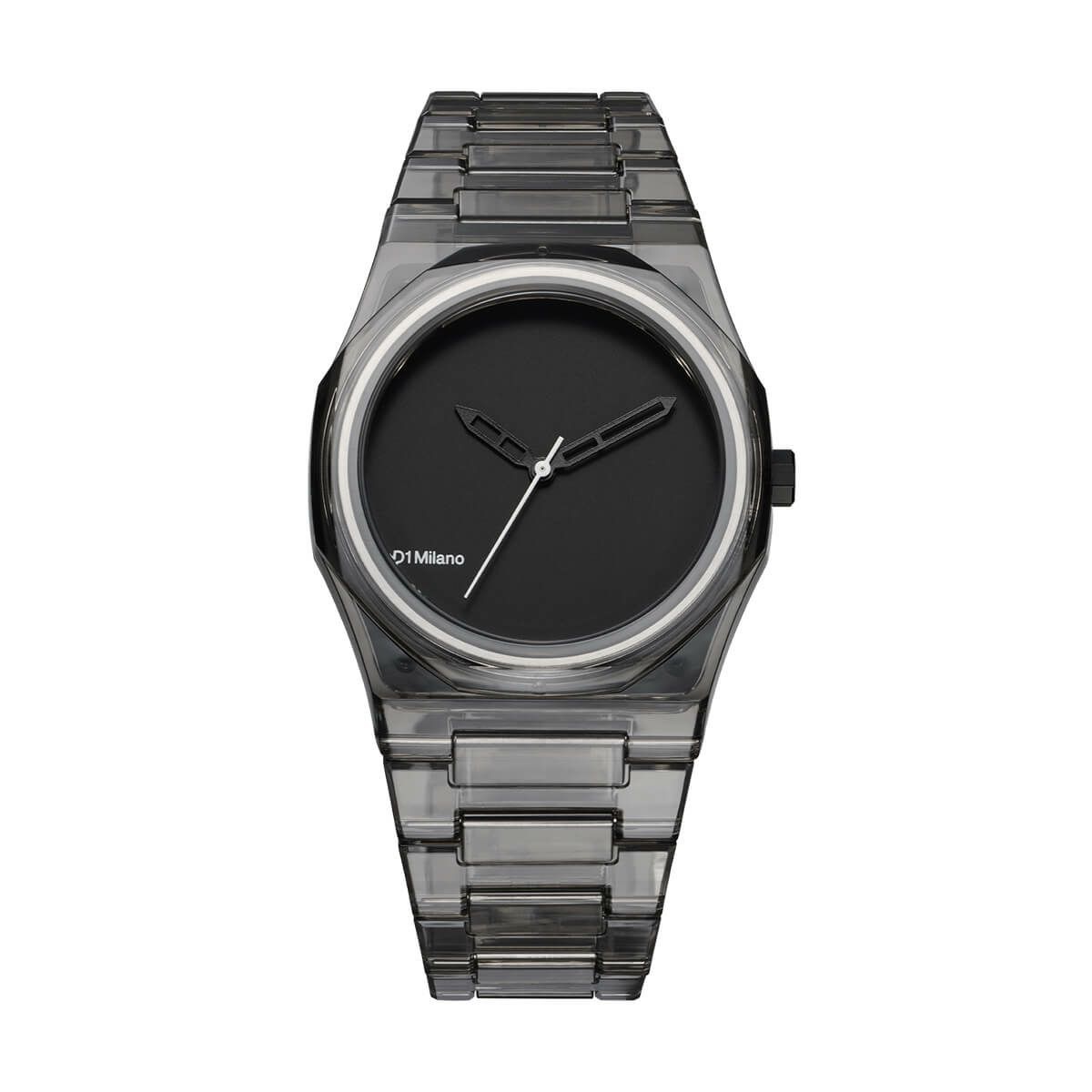 腕時計 NYBJ02 ユニセックス メンズ レディース クリアブラック ブラック ナイロン EXP 39mm