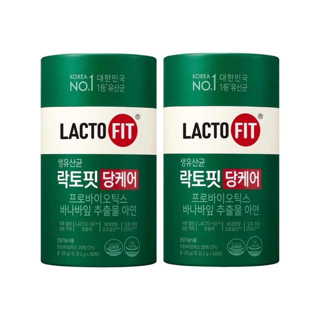 ラクトフィット 2ボックス/120本入り ラクトフィット生乳酸菌糖ケア / LACTO FIT 鍾根堂健康