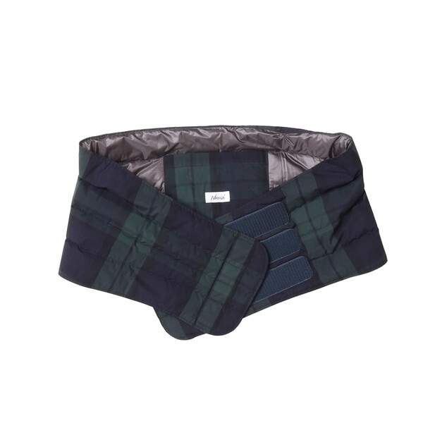 ナンガ コットンピーチダウン ハラマキ COTTON PEACH DOWN HARAMAKI BLKWATCH M NA2343-1Z314 N1phO0F5