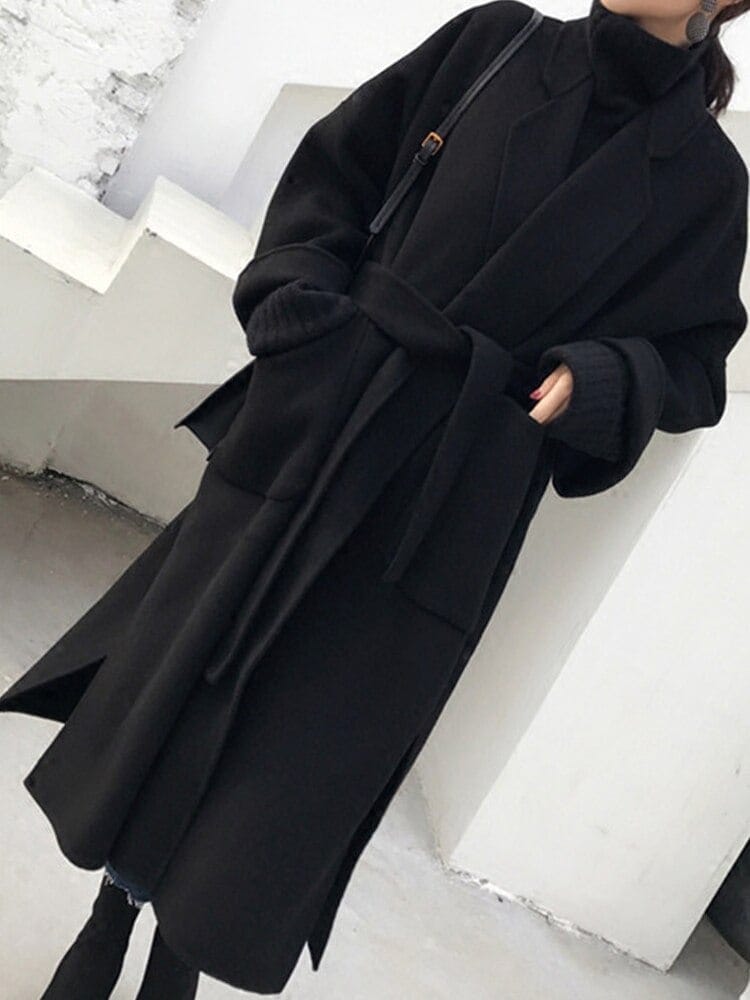 ロング コート チェスター 無地 l 秋 冬 アウター サイド スリット オーバーサイズ ウール コートかわいい 大人可愛い きれいめ シンプル カジュアル 大人 上品 おしゃれ お洒落 かっこ