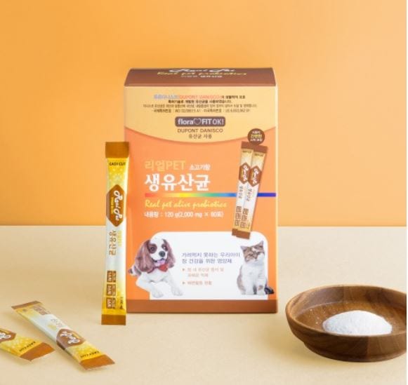 （ペット）ペット生乳酸菌60包（1箱）/韓国発送