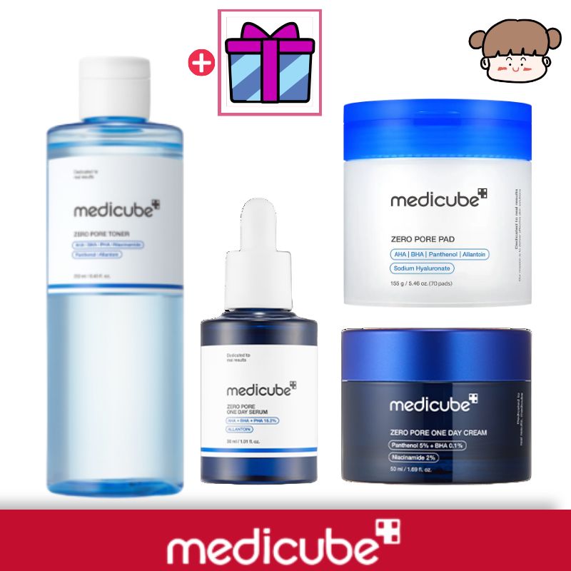 【毛穴・角質・黒ずみ集中4点セット】ゼロ毛穴4点セット（パッド＋トナー＋美容液＋クリーム）／毛穴 角質 黒ずみ ケア 韓国 毛穴スキンケア 毛穴 集中ケア フルセット テカリ 防止 スキンケア 夏 9,415円