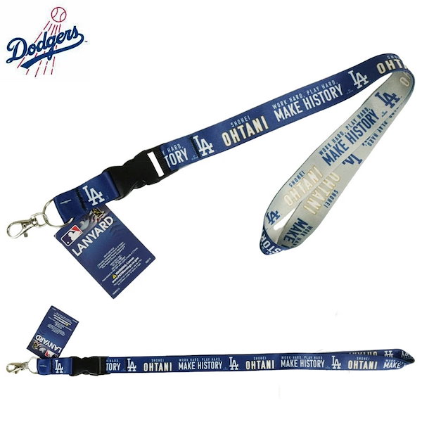 Qoo10] 大谷翔平 ネックストラップ 公式 ドジャ