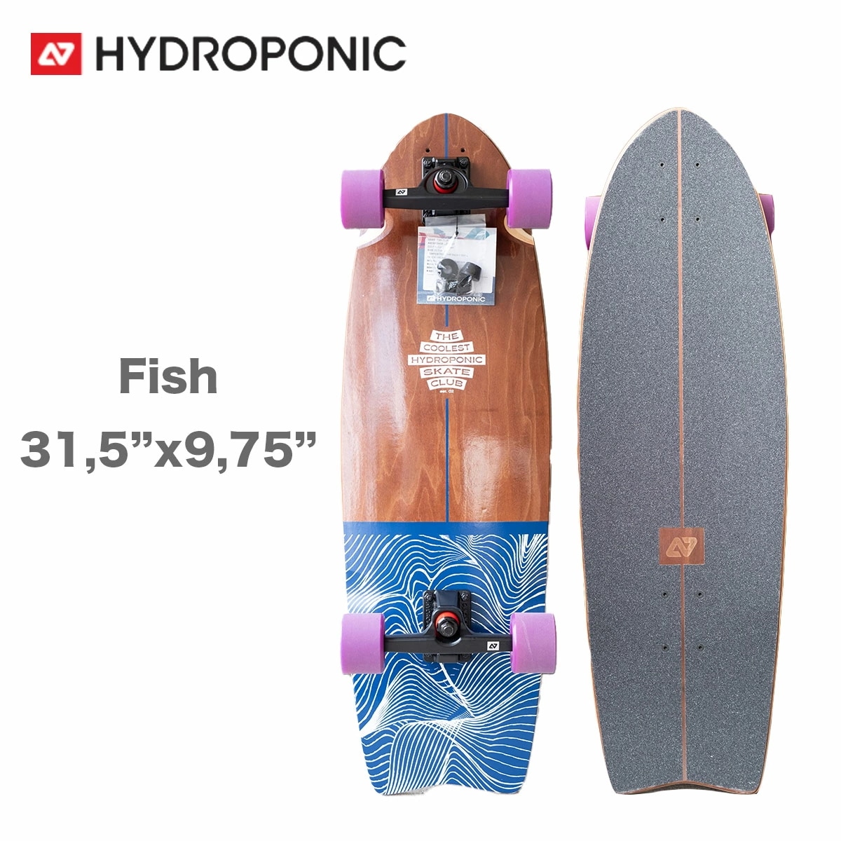 スケートボード コンプリート Surfskate Complete Fish 31.5インチ Coolest スケボー サーフスケート フィッシュ ターン 回転 アーバン スポーツ