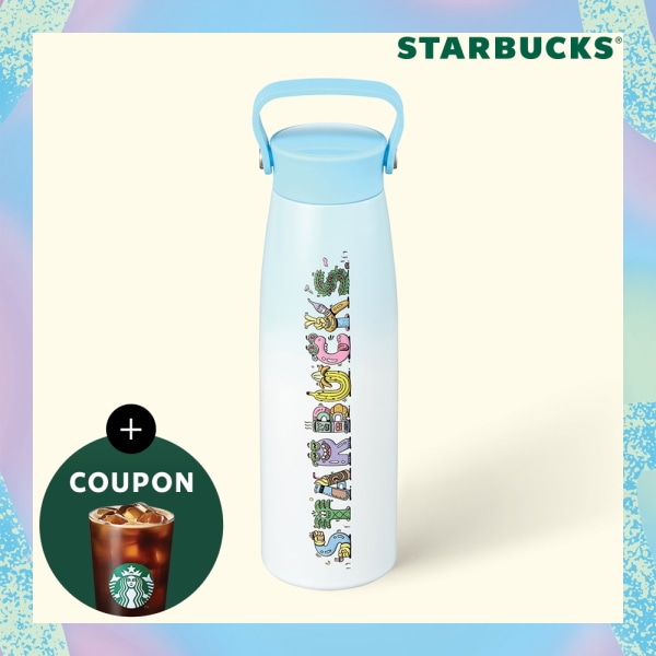 【Starbucks】 SS スティーブン ハリントン チャチャ タンブラー 503ml スタバ韓国 (贈呈品なくなり次第予告なしで贈呈終了)