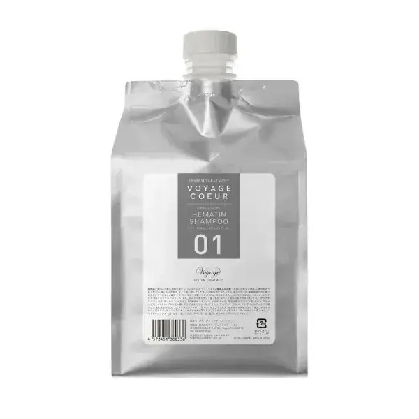 [国内正規品] ボヤージュコスメティックス ヘマチンシャンプー 1000ml（レフィル） Voyage Cosmetics スルホコハク酸 アミノ酸 洗浄力 コハク酸 主成分 頭皮 髪質 ヘマチン