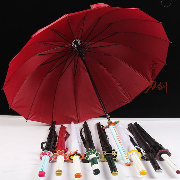 Qoo10] 鬼滅の刃日輪刀傘アニメ傘炭治郎時透無一郎
