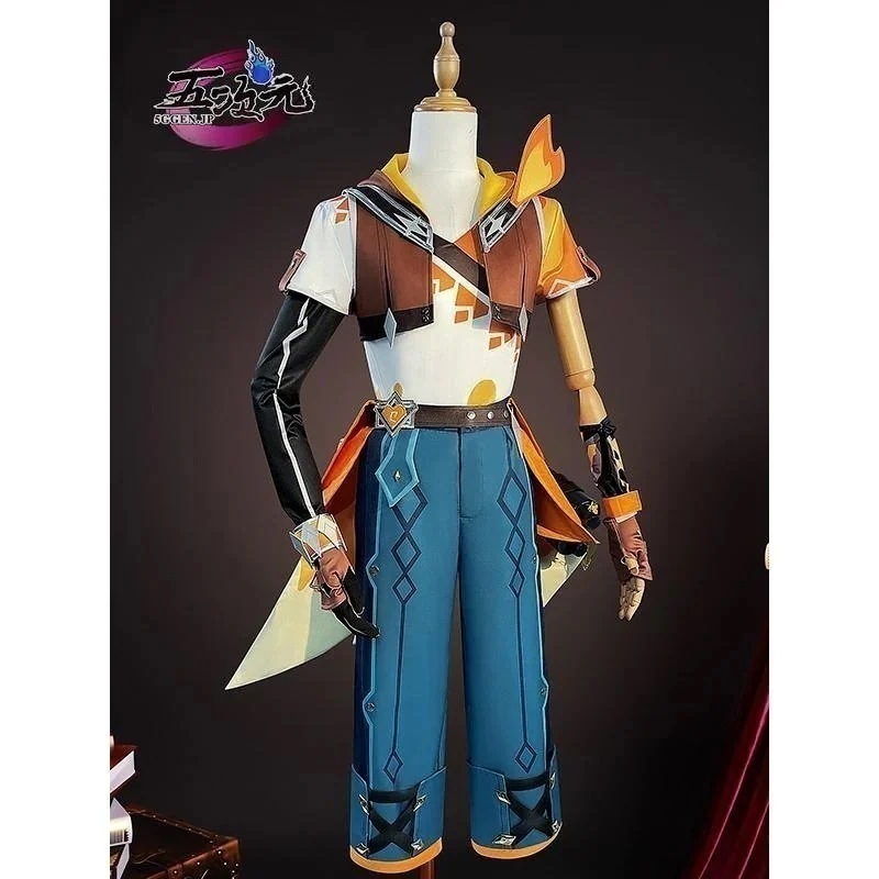 即納 五 次元 原 神 コスプレ ベネット らくがき 大冒険 新スキン 衣装 ins 大人気 ウィッグ 靴 髙 品 質