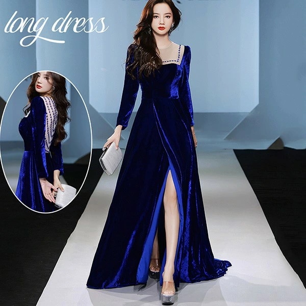 ドレス 大人 ピアノ 発表会 ロングドレス 演奏会 演奏会用ドレス ピアノ発表会 結婚式 高校生 パーティードレス 演奏会ドレス 大きいサイズ 母親 コンクール イブニングドレス ロング 大きいサイズ 15,855円