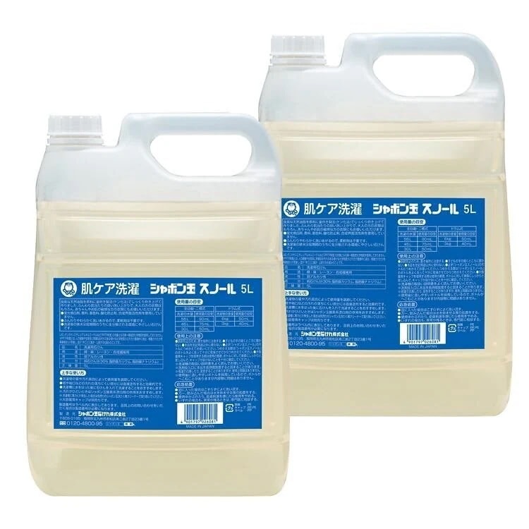 [2個セット]シャボン玉スノール液体タイプ　5L 送料無料 シャボン玉 せっけん スノール オシャレ メガ割