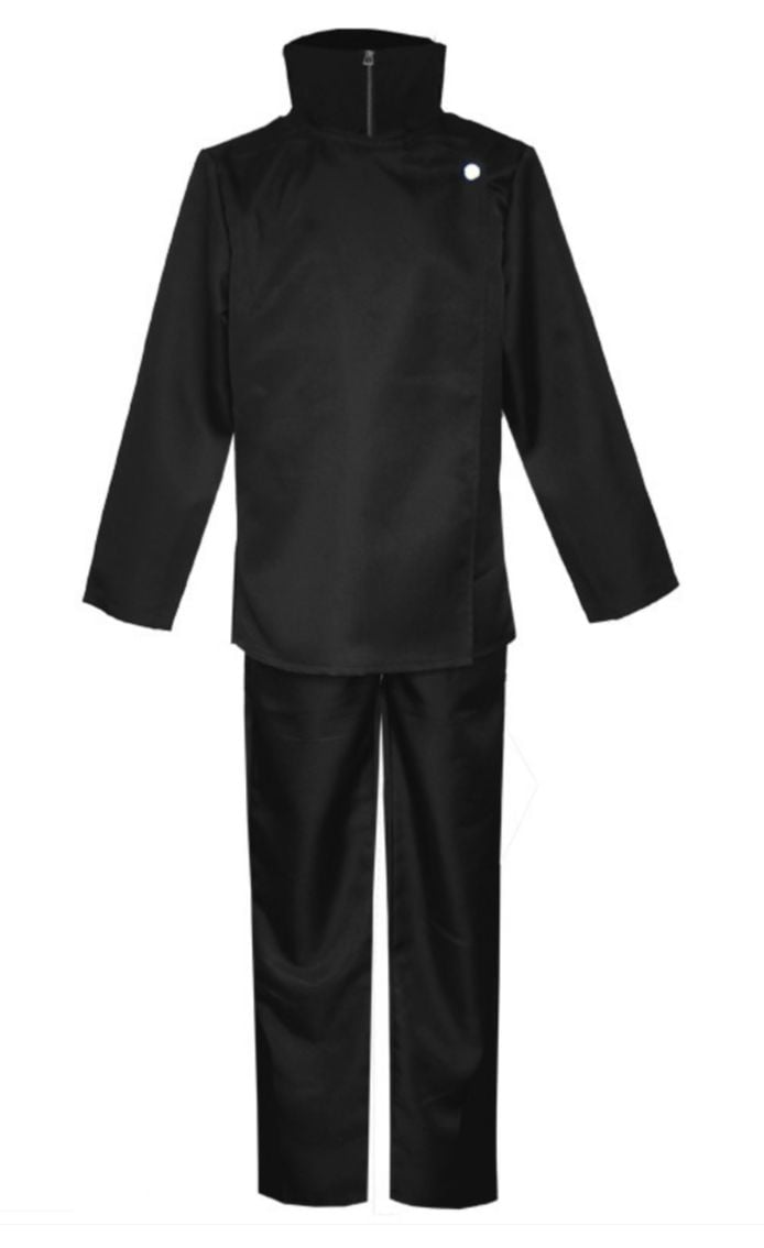 呪術廻戦 風 狗巻棘 いぬまきとげ コスチューム コスプレ衣装 ブラック ブルー サイズ S―XXL