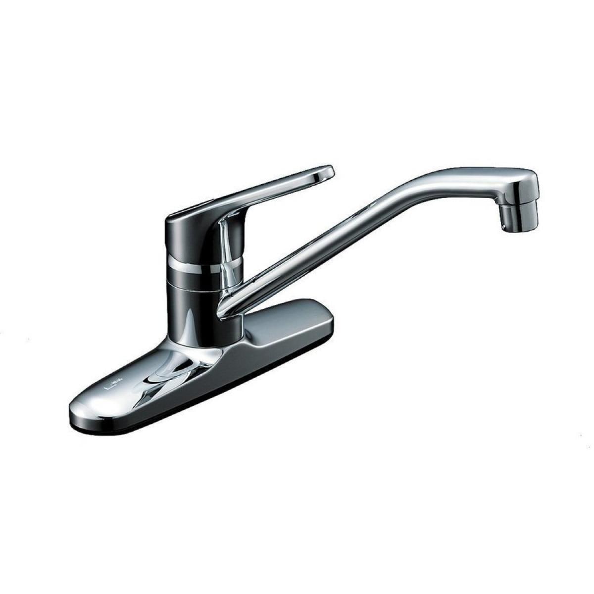 【在庫有・即納】LIXIL(リクシル) INAX キッチン用 台付 シングルレバー2ホールキッチン水栓 泡沫 RSF-551