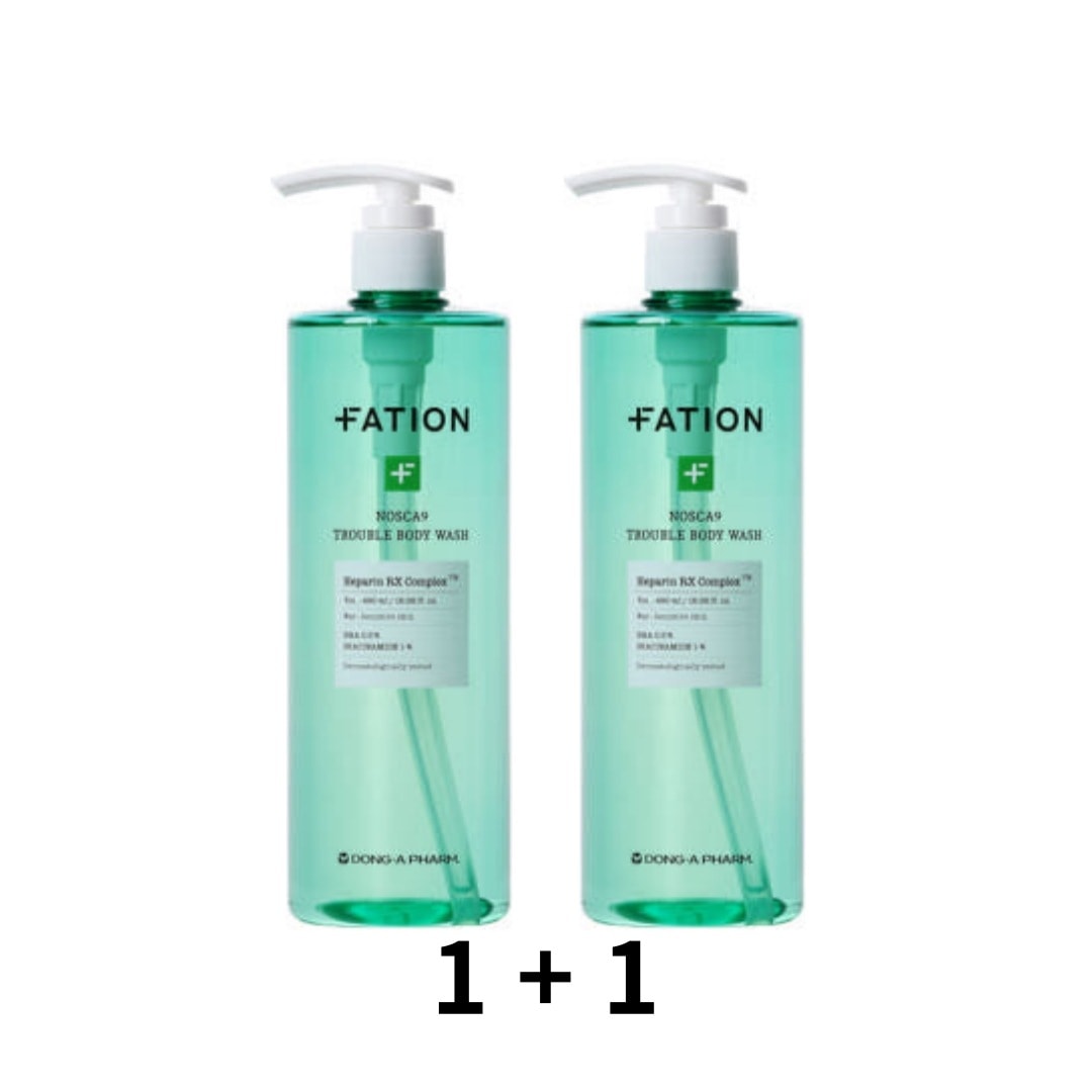 [1+1] ノースカナイン トラブル ボディ ウォッシュ 490ml x 2個