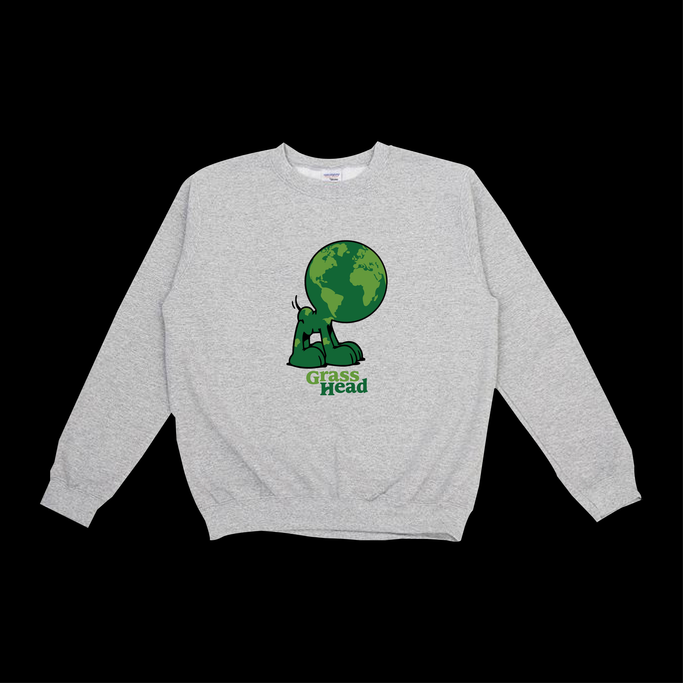 [送料無料] 韓国ストリートファッション 長袖Tシャツ A [割引販売][GrassHead]