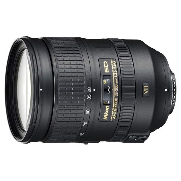 【中古】ニコン Nikon 高倍率ズームレンズ AF-S NIKKOR 28-300mm f/3.5-5.6G ED VR フルサイズ対応
