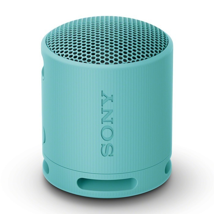 ワイヤレスポータブルスピーカー 防水 Bluetooth SRS-XB100-L ブルー