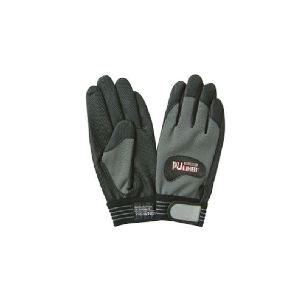 （まとめ）富士グローブ PUライナーアルファ グレー S 0788 1双 [x3セット]