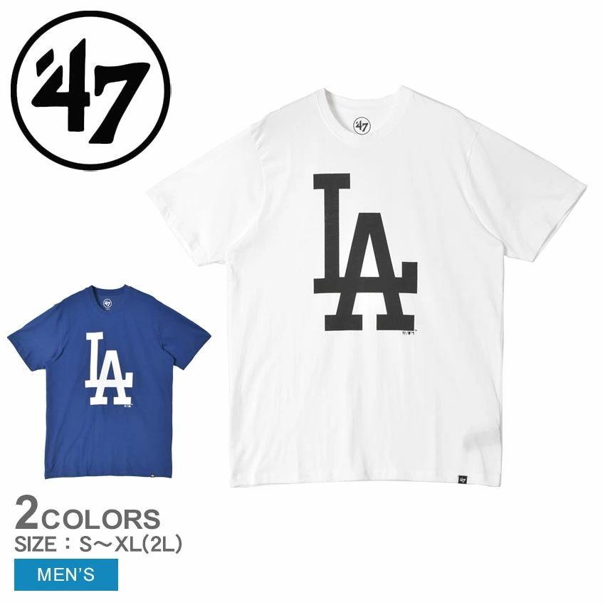 ブランド ロサンゼルスドジャース エコ 半袖Tシャツ トップス メンズ 野球 MLB メジャーリーグ チームロゴ フロント プリント ベースボール 応援 試合 カジュアル シンプル 5,500円