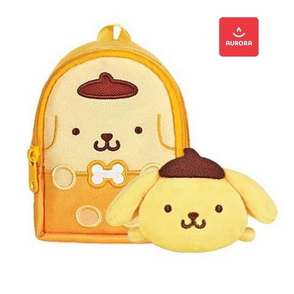 サンリオキャラクターズのバッグにすっぽりデザート ニャムニャム ポンプリン