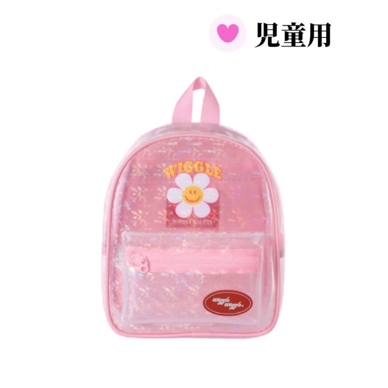 [ウィグウィグル] TPUホログラムバックパックバッグ