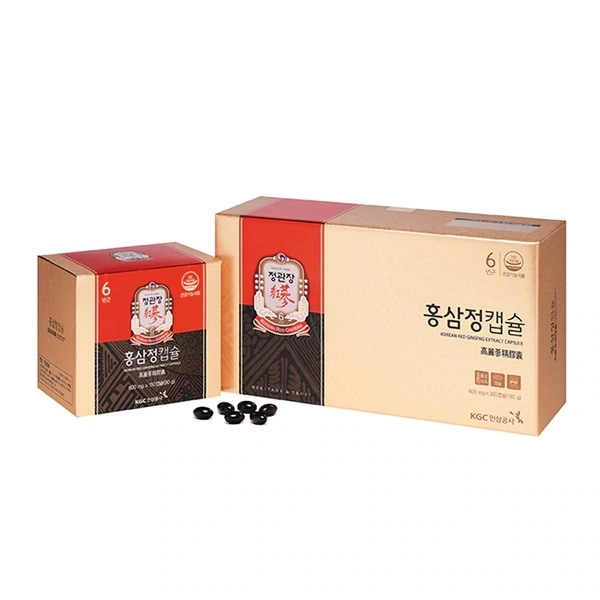 [高麗人参サプリメント]紅参精カプセル (600mg*300)