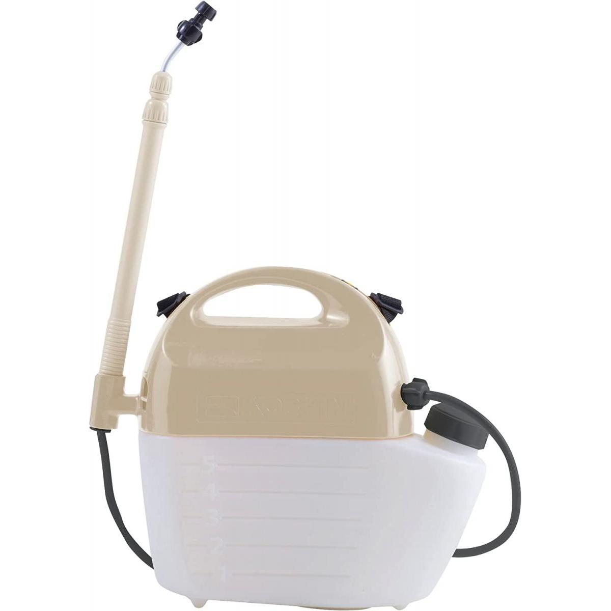 工進(KOSHIN) 乾電池式噴霧器 除草剤専用 5L GT-5HDR　単一乾電池6本(別売) 3段伸縮1頭口ノズル 100cm 肩掛け 5,573円