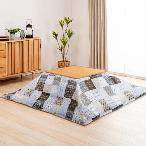 【期間限定特価】NEW［長方形:約190ｘ240cm］ヤマダオリジナル 吸湿発熱こたつ布団 HOT STYLE ギャッベ