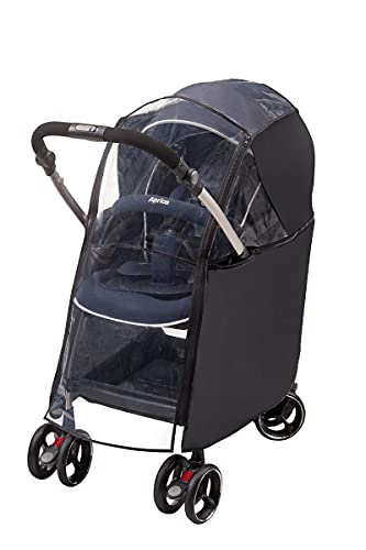 Aprica(アップリカ) ベビーカー用レインカバー レインカバー(オプティアソラリア専用) (ブラック) 99950