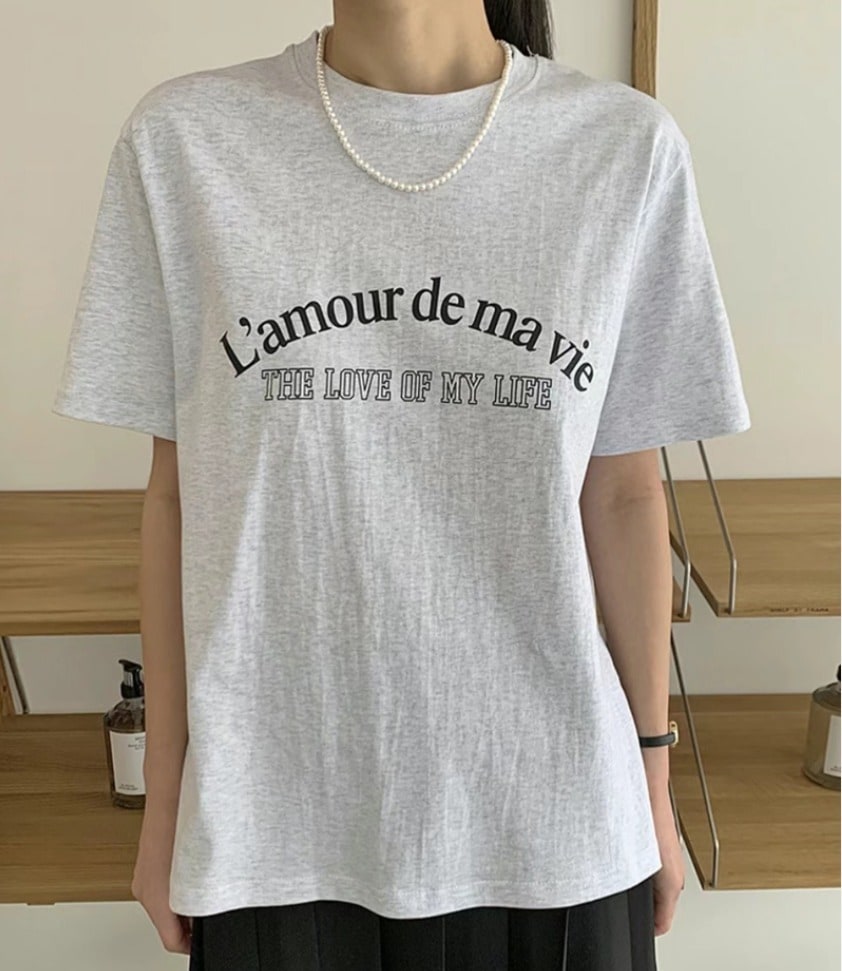 トップス Tシャツ シャツ 白シャツ トップス ビッグT 袖あり 半袖 Uネック ラウンドネック 襟なし かわいい 大人可愛い カジュアル おしゃれ お洒落 大人可愛い こなれ感 ラフ ガーリー