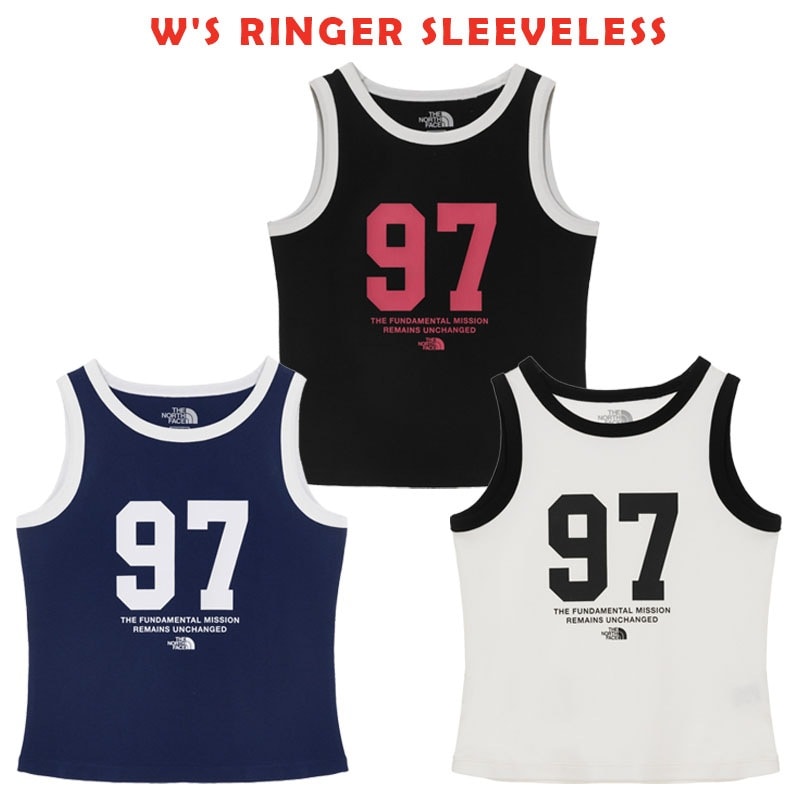 韓国正規品保証 関税負担なしNT7VR31J WS RINGER SLEEVELESSデイリー 基本 着装 男子 女子 人気 韓国 ファッション 男女共用 アウトドア