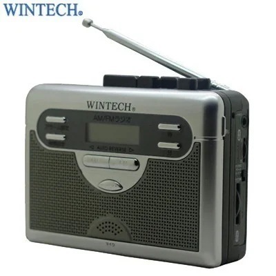 WINTECH ラジオ付 テープレコーダー FMワイドバンド対応 PCT-11R2
