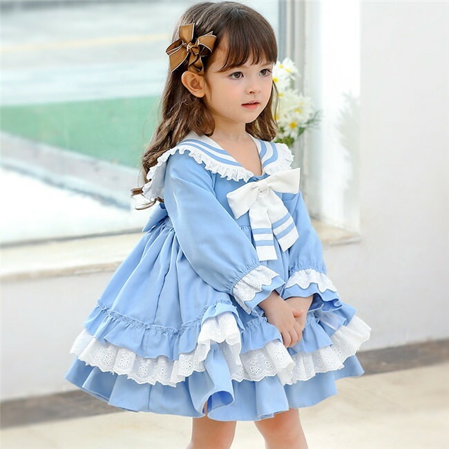 3色入荷 ドレス 子供ドレス 長袖　袖あり キッズドレスピアノフォーマルワンピースキッズ服 子供服 ショート丈 女の子 ワンピース 子ども七五三演出舞台結婚式卒業園入園式 80-130CMパーテ 01