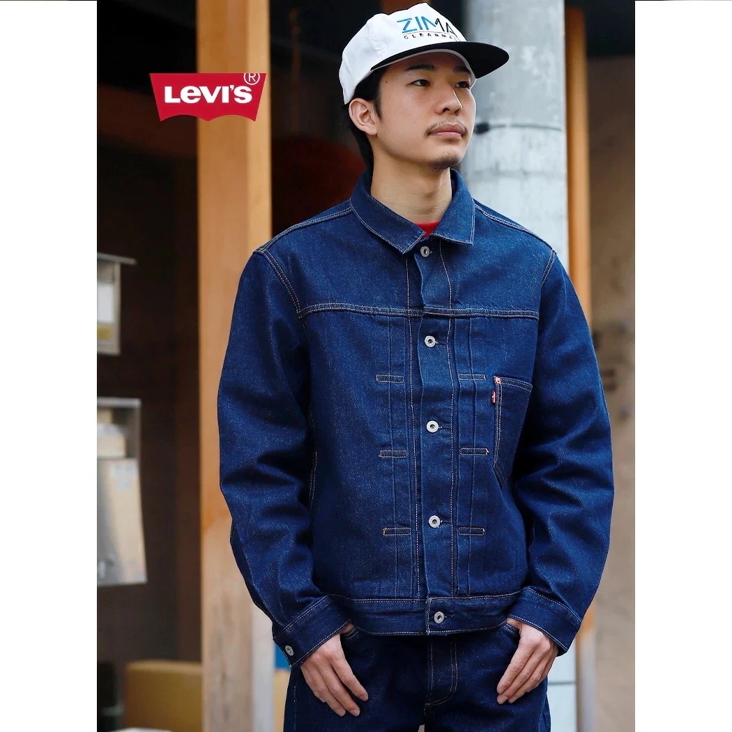 LEVI S リーバイス デニムジャケット Ｇジャン タイプ1 トラッカージャケット トップス TYPE I TRUCKER JACKET DARK INDIGO ( ジーンズ A31740030 )