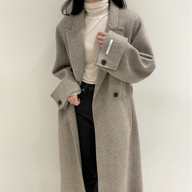 ダッフルコート レディース ロングコート コート ゆったり アウター 体型カバー ラシャコート ダッフルボタン レトロ 厚手コート