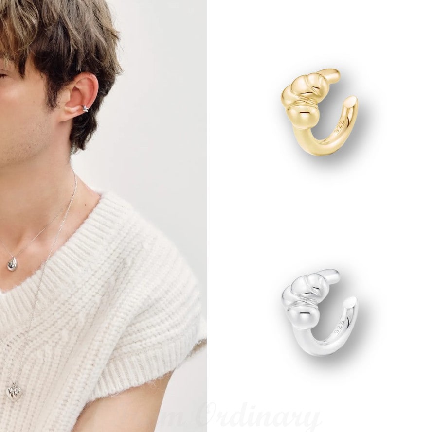 Wavy Heart Ear Cuff イヤーカフ #8109 12,263円