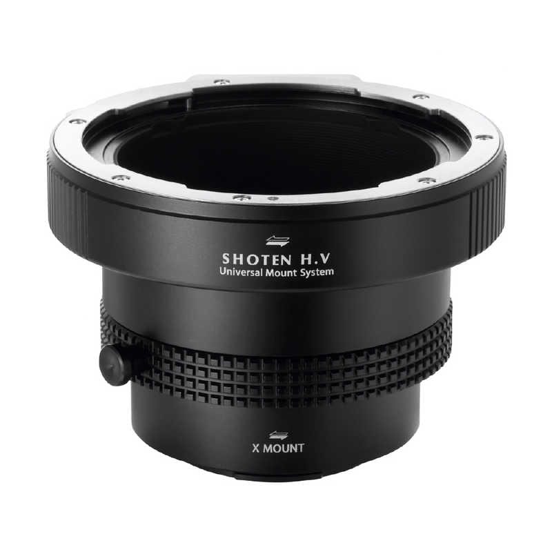 SHOTEN マウントアダプター UMSシリーズ (ハッセルブラッドVマウントレンズ 富士フイルムXマウント変換) HVFXU