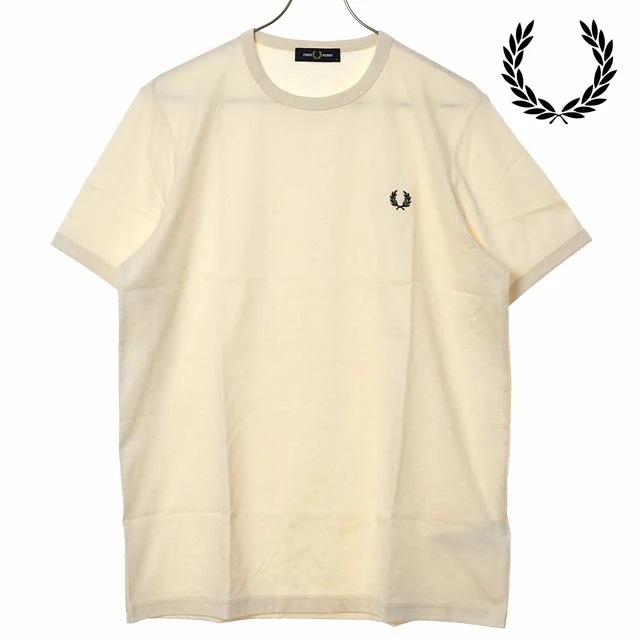 メール便 メンズ リンガーTシャツ [M3519-30B] トップス 半袖 クルーネック ホワイト系 ECRU 正規取扱店