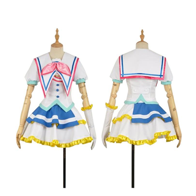 LoveL Sunshine ラブライブ サンシャイン 桜内梨子 さくらうちりこ 風 コスプレ衣装 演出服 変装 cosplay 仮装 二次会 イベント パーティー