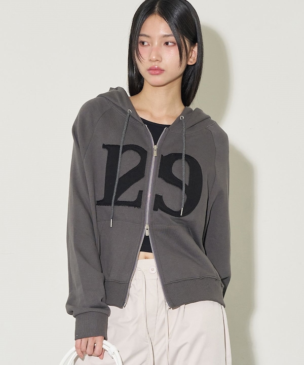 M.R.K SHOP＊希望額SALE中✨ロゴパーカーXL 灰　綿　タオル地 ULP-003 ロゴパーカー（NEW)/ MIX GRAY /BLACK | Ready S