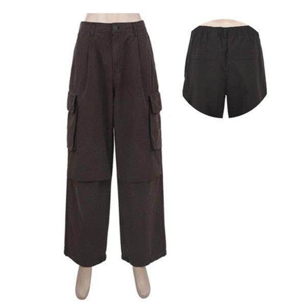26 新商品 男女共用 ダイイング ポケット ワイド パンツJR2PTU524_US