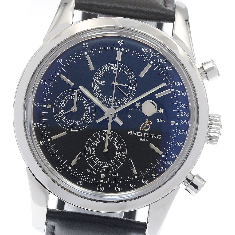 ブライトリング BREITLING A19310 トランスオーシャン クロノグラフ 自動巻き メンズ 保証書付き_946636【中古】
