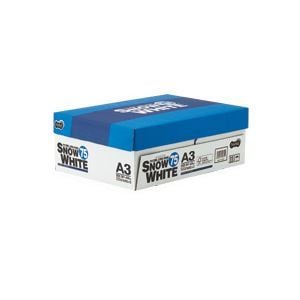 （まとめ） TANOSEE PPC用紙 SNOW WHITE 75 A3 1箱（1500枚：500枚3冊） 10セット