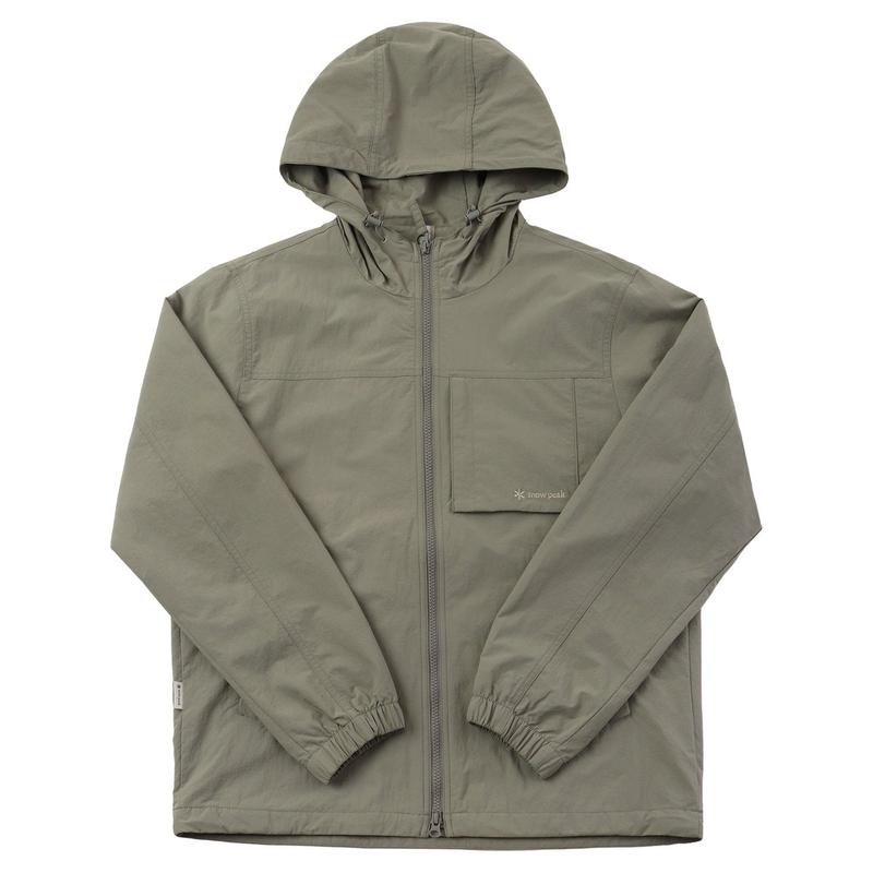 男性キャンプルフリースポケットウインドブレーカー S24FMCWB12 KG