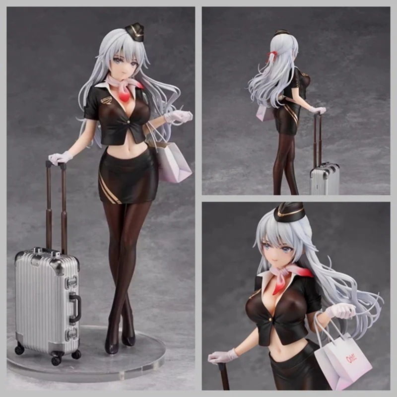 スチュワーデス スチュワーデス 阿原栞里 美少女 箱入りフィギュア期間限定30%