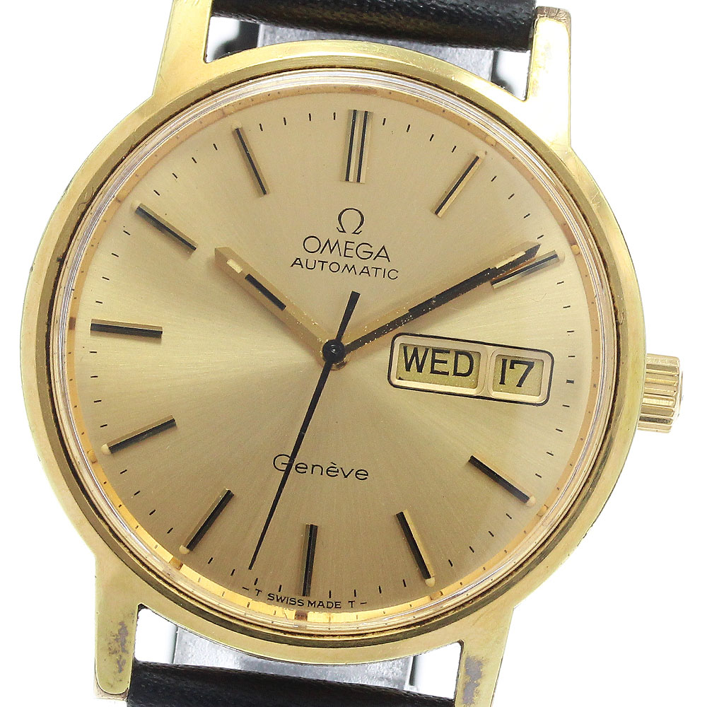 オメガ OMEGA 166.0117 ジュネーブ デイデイト cal.1022 自動巻き メンズ _938665【中古】