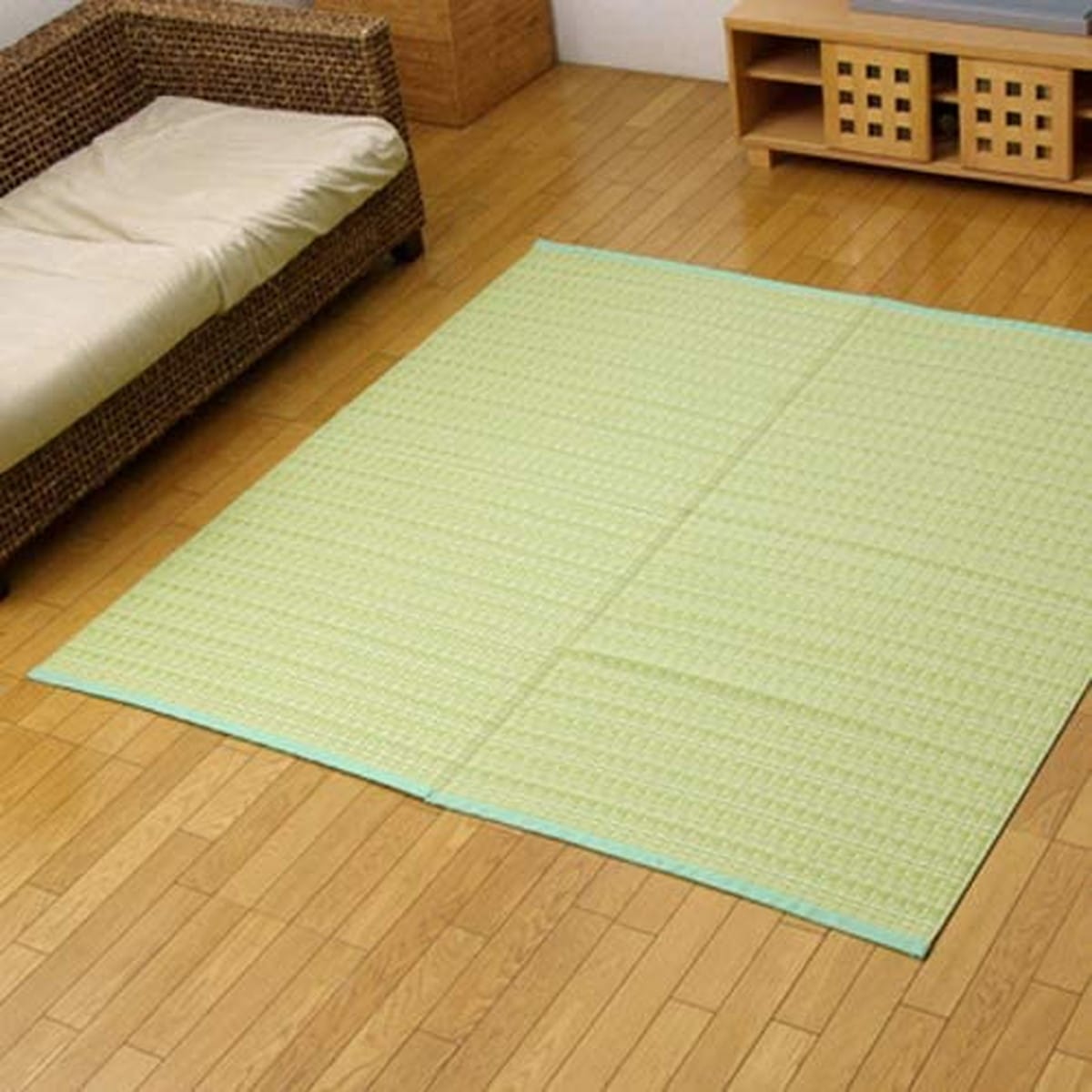【i】PPカーペット バルカン グリーン 477×382cm・本間10畳 2102219【北海道・沖縄・離島不可】