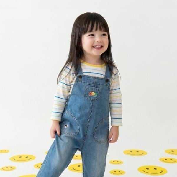 TC01 春 スマイルデニムオーバーオール(BLUE)_ 01T13220142 (S45899155)