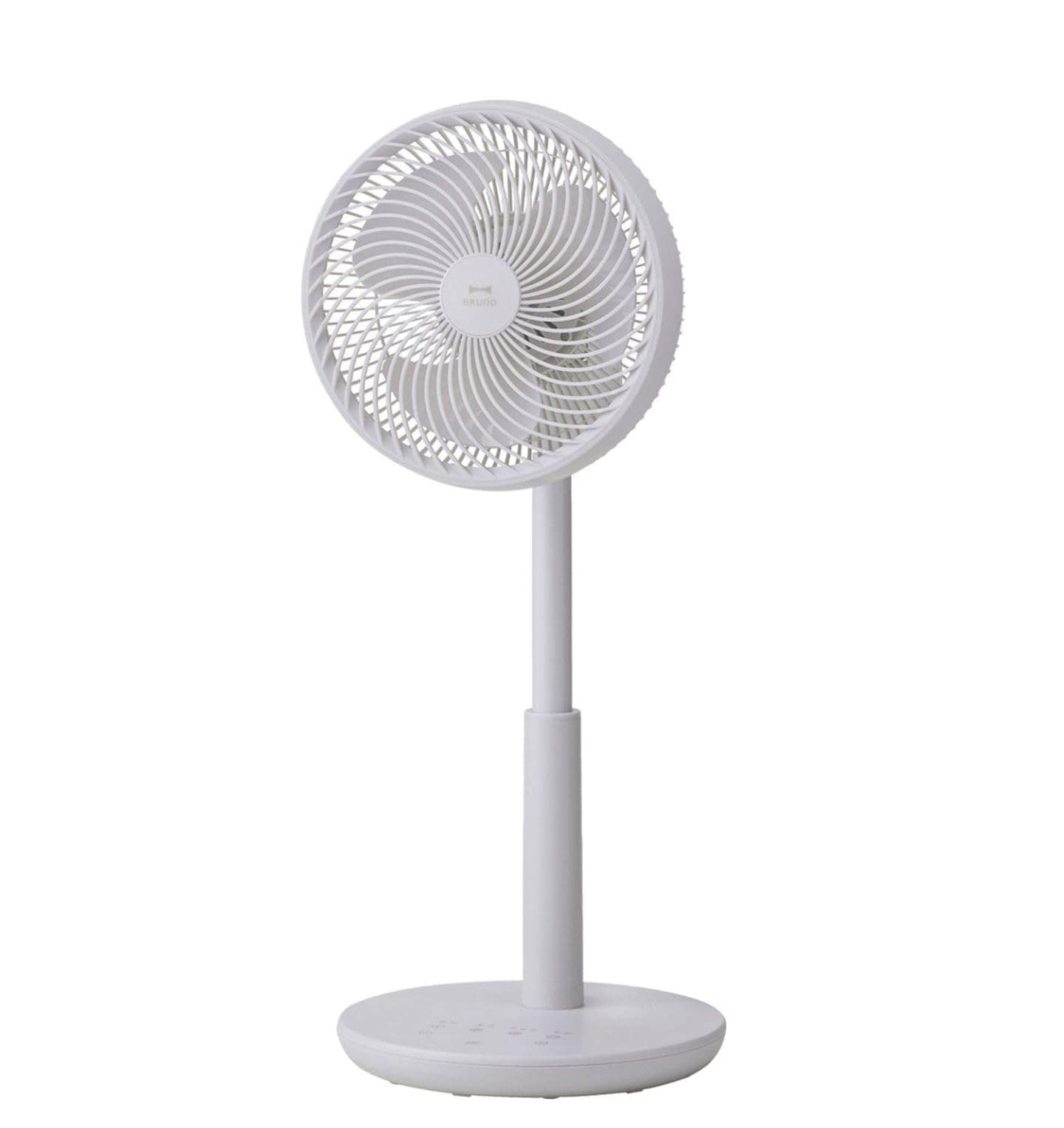 BRUNO ブルーノ 扇風機 リビング dcモーター 静音 おしゃれ 首振り リモコン付き DC コンパクト フロアファン アイボリー 7760753