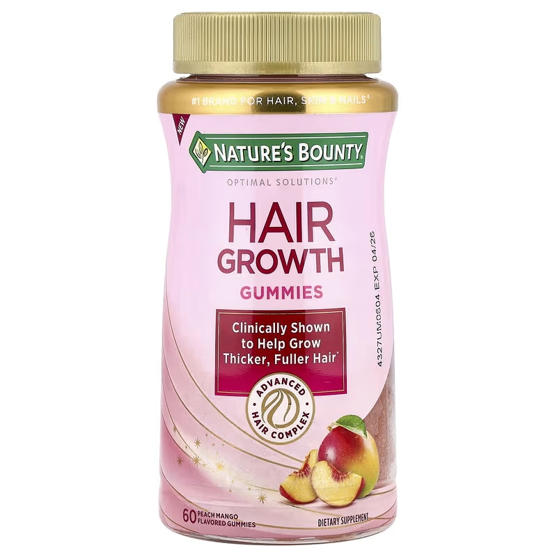 Hair Growth Gummies ピーチマンゴー グミ60粒 7,168円