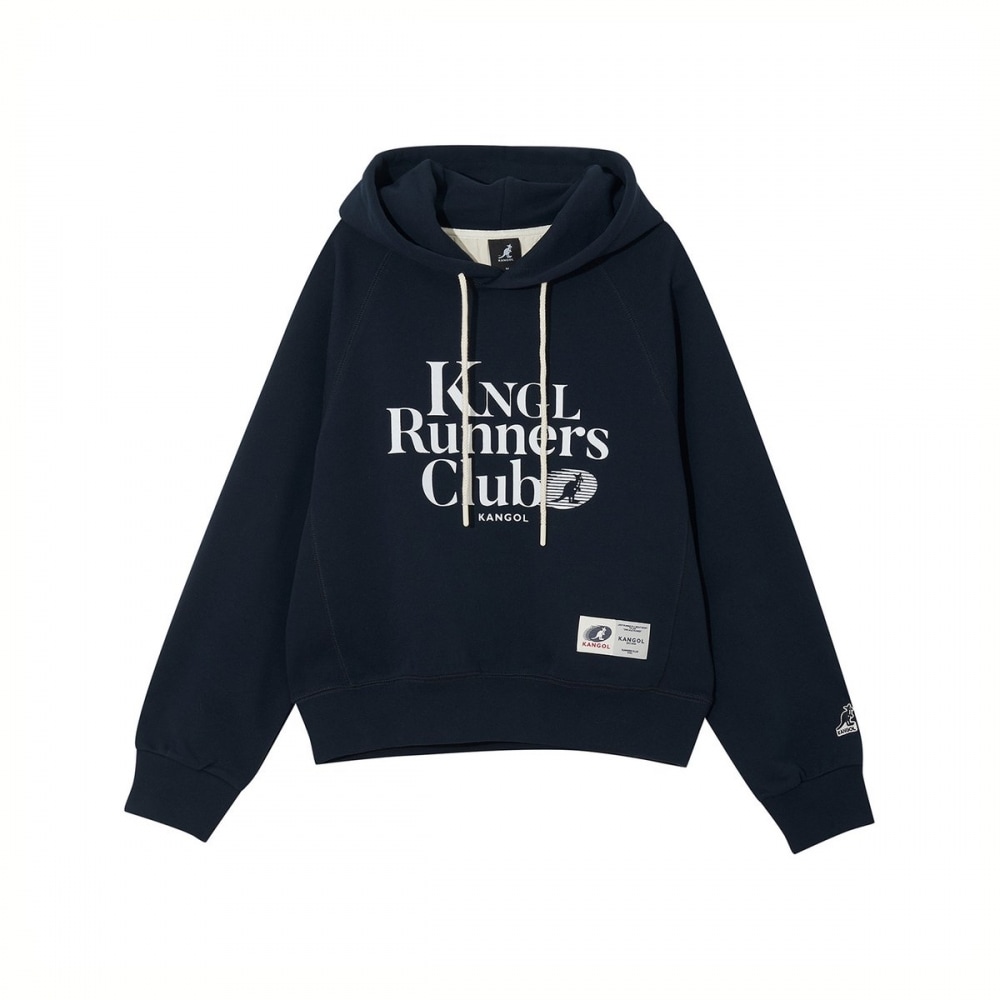 ラッシュ ウィメンズ ロゴ フーディー ネイビー KREWHY51590